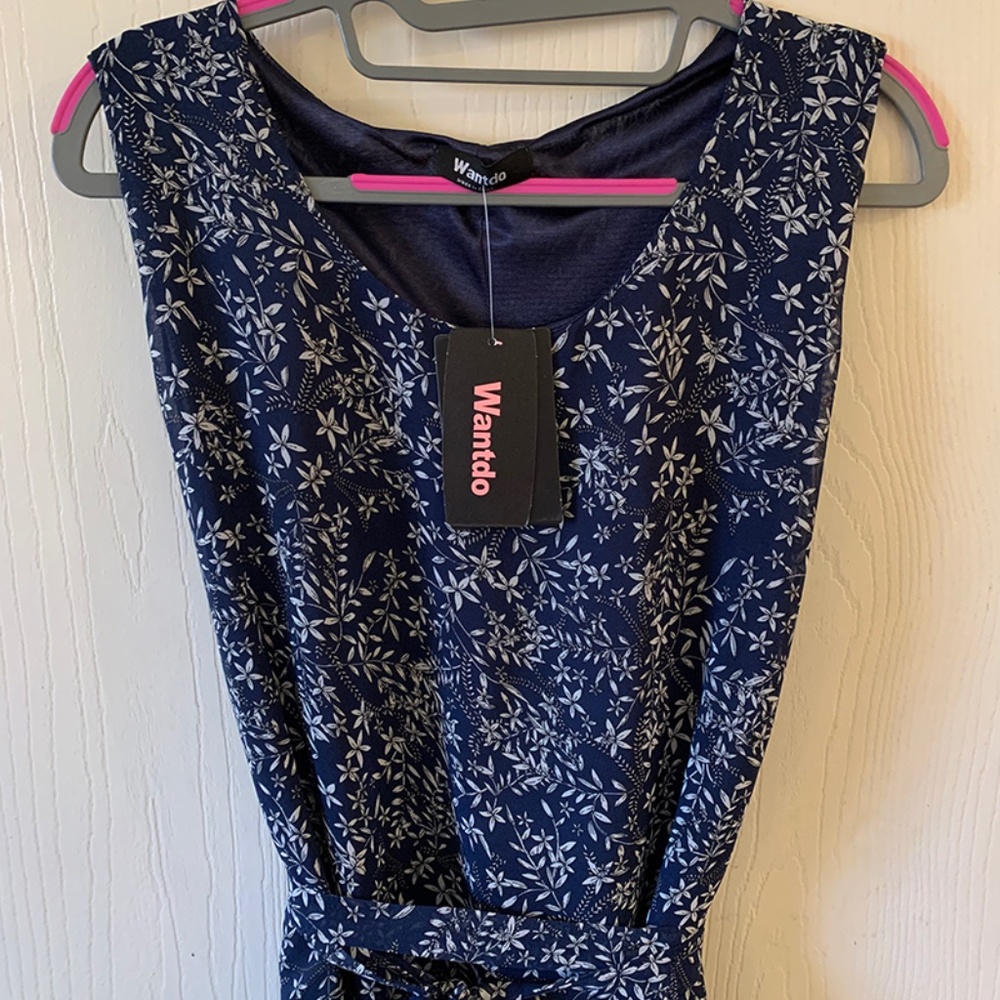 Flowy, Flowery Long Dress